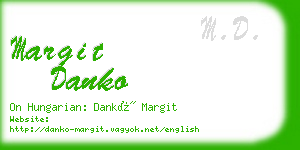 margit danko business card